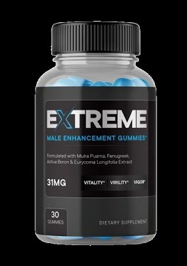 Extreme Male Enhancement Gummies Bottle