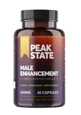 Peak State Male Enhancement Capsules Canada Bottle